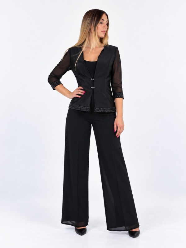 Tailleur nero - Elizabeth Moda