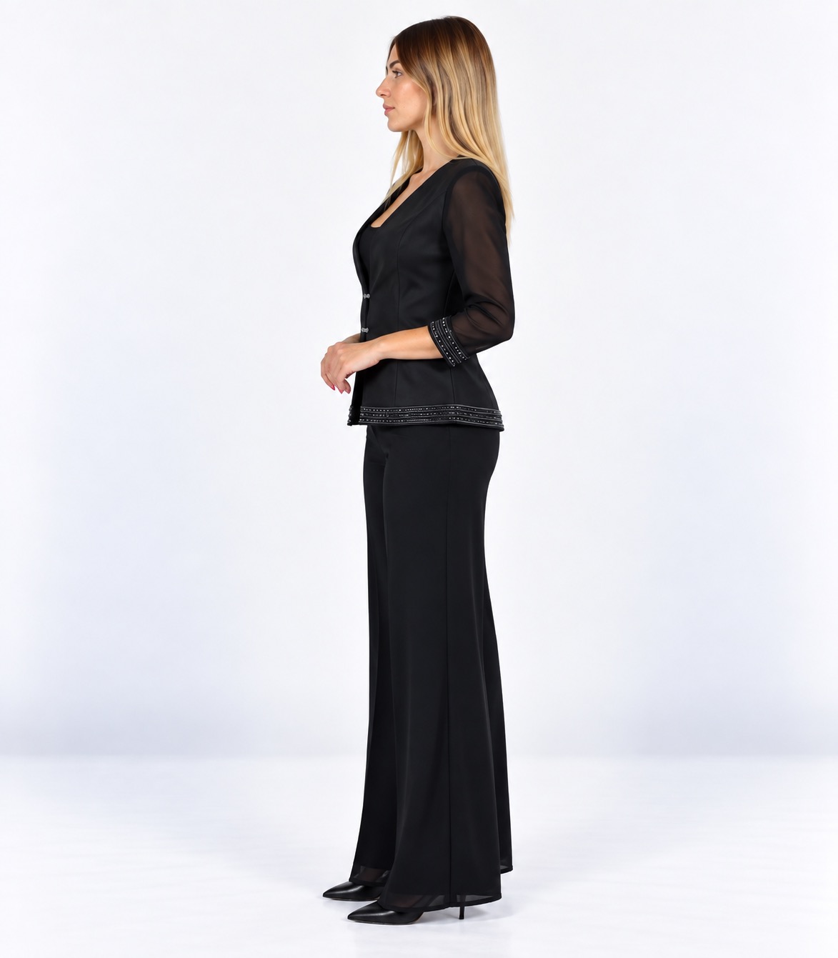 Tailleur nero - Elizabeth Moda - immagine 2