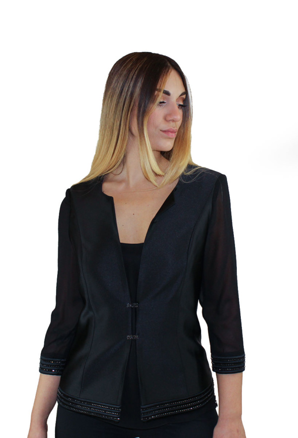 Tailleur nero - Romeo Gigli - Collezione Cerimonia Elegante