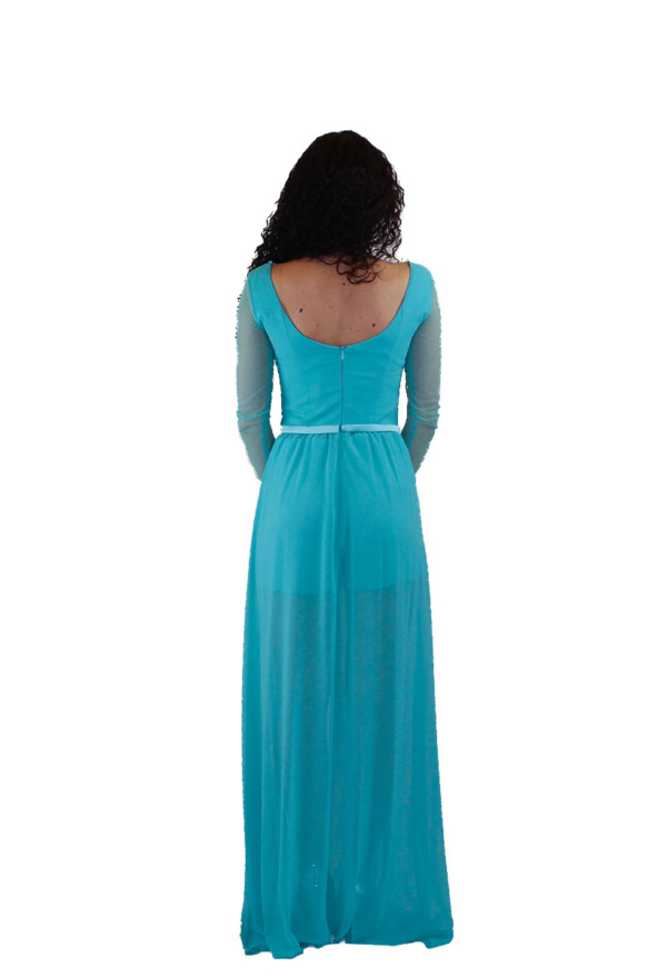 Completo verde tiffany - MariaGrazia - Collezione Cerimonia