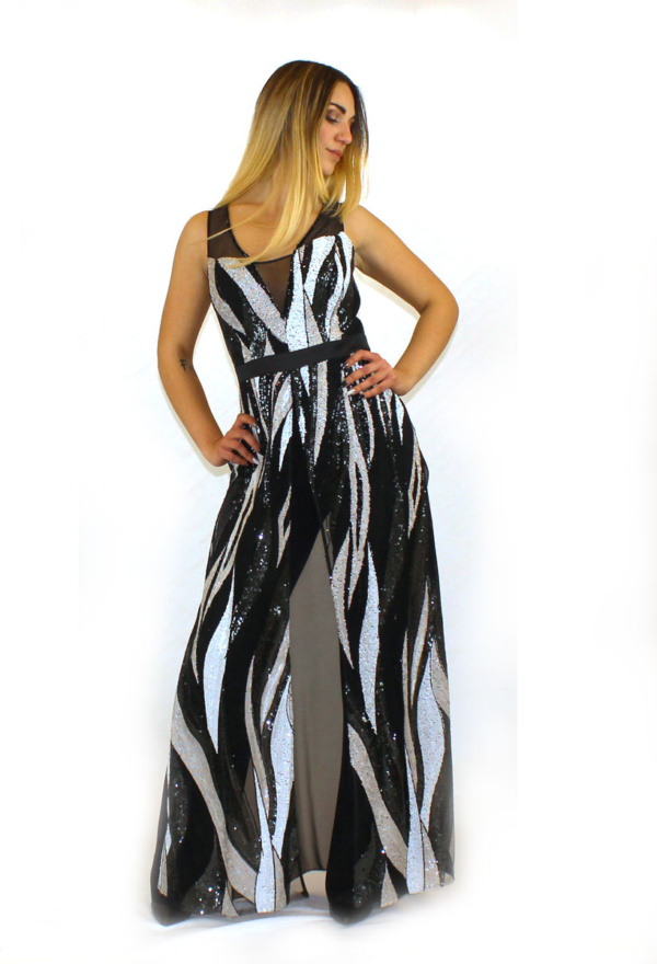Tuta nera - Paola Forti - Collezione Cerimonia Elegante