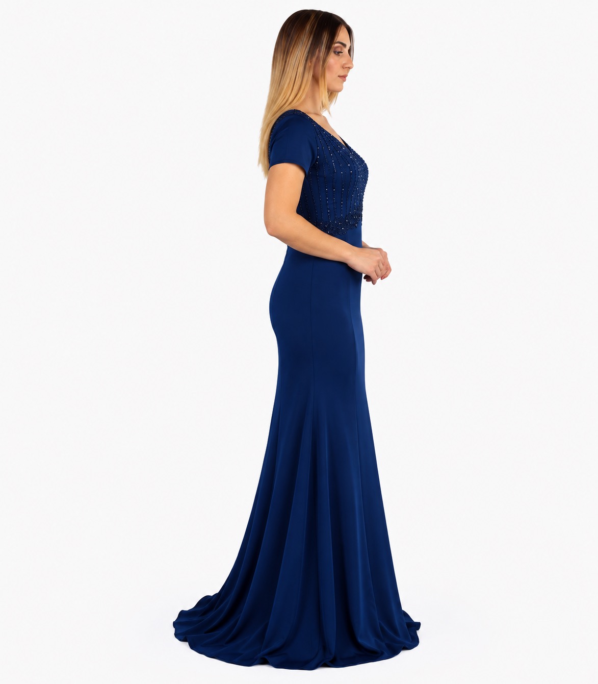 Abito lungo blu - Mery.lò - immagine 2