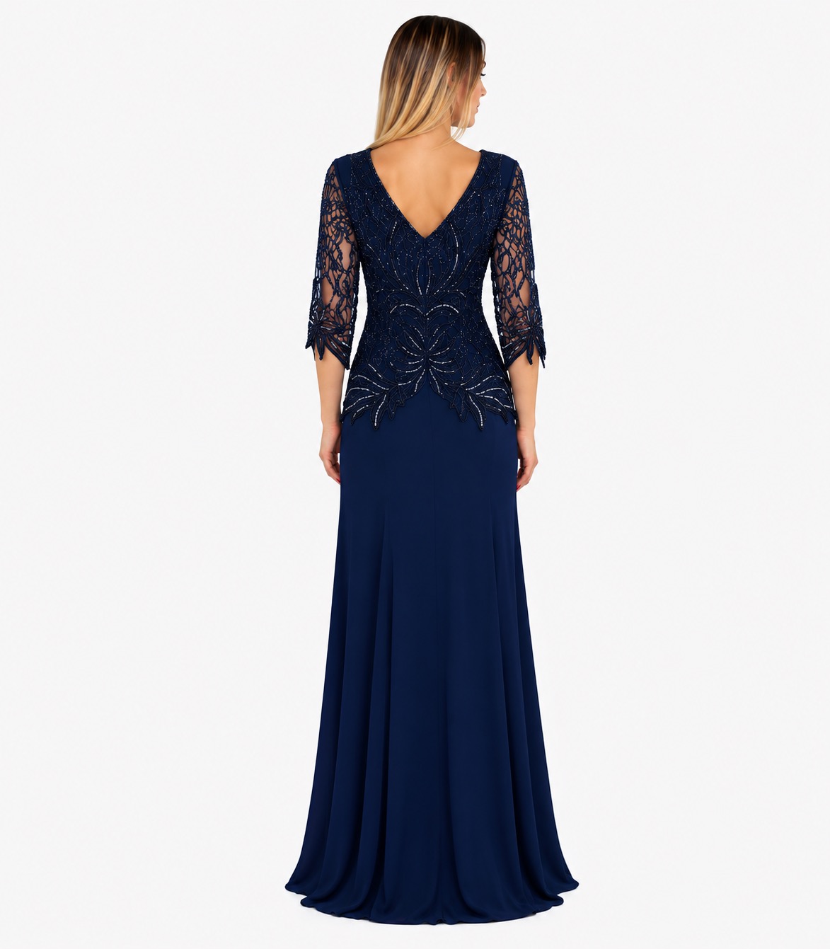 Abito lungo blu - Mery.lò - immagine 3