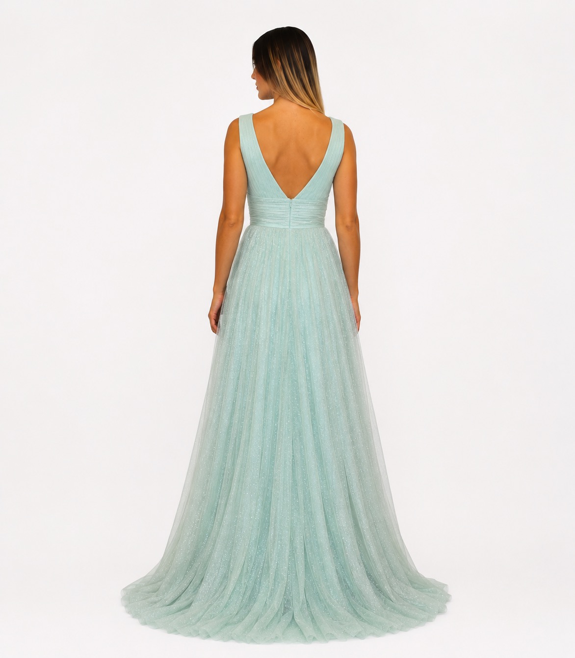 Abito lungo tiffany - Elizabeth Moda - immagine 3