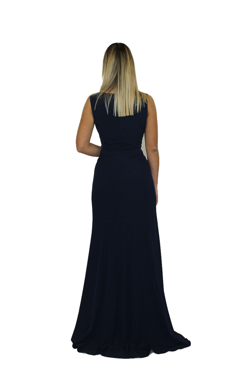 Abito lungo blu - Paola Forti - immagine 4