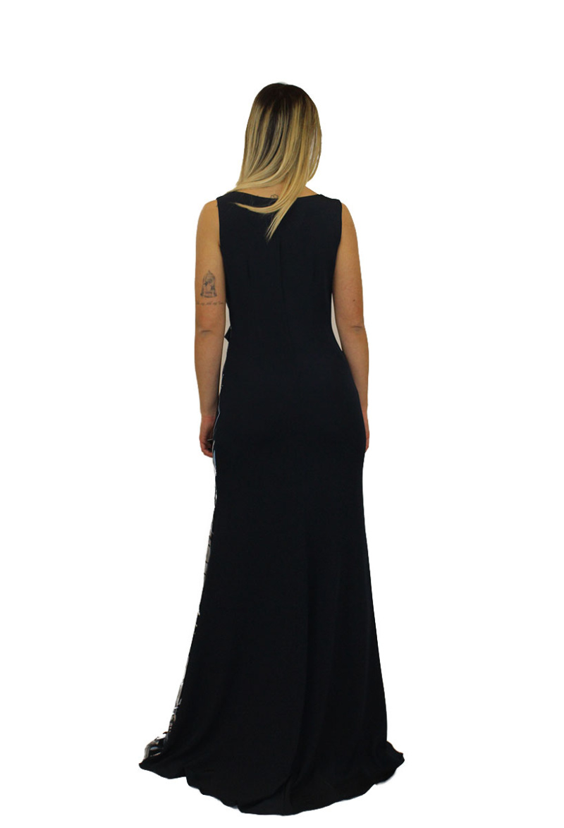 Abito lungo blu - Sharon - immagine 4