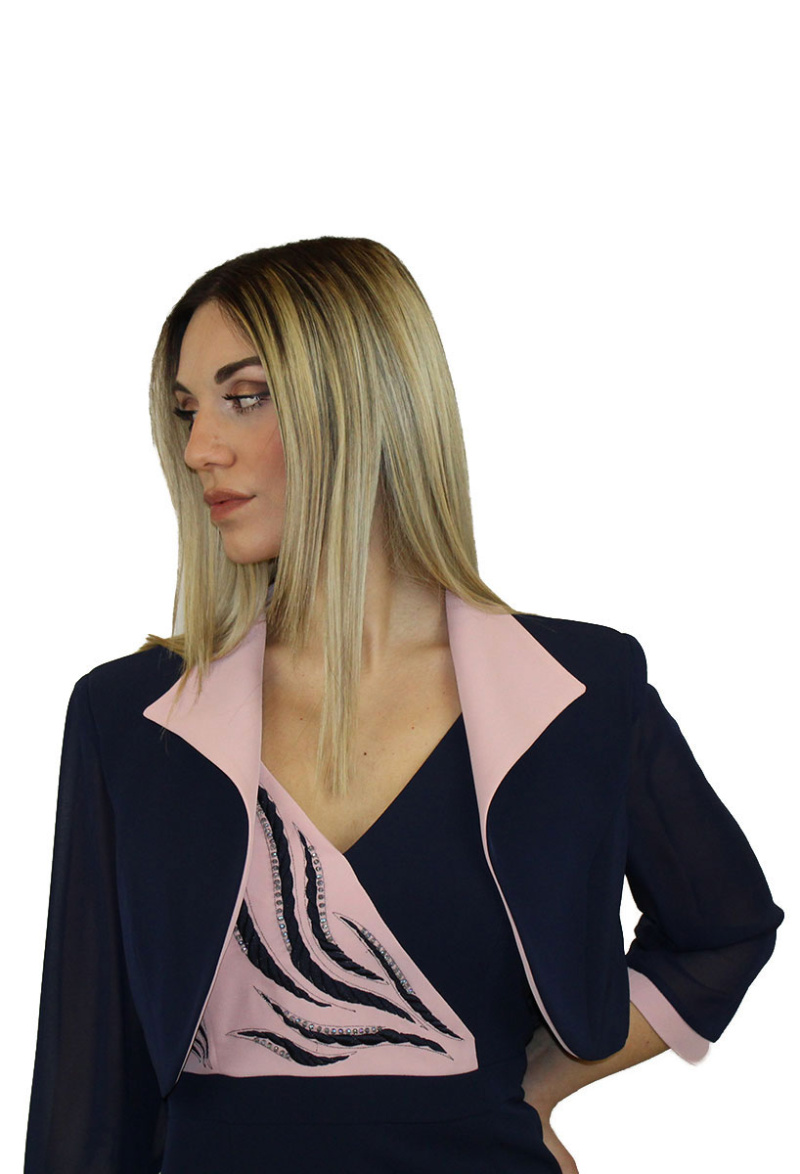 Completo due pezzi blu - Paola Forti - immagine 3