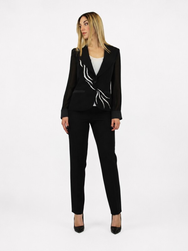 Tailleur nero - Paola Forti