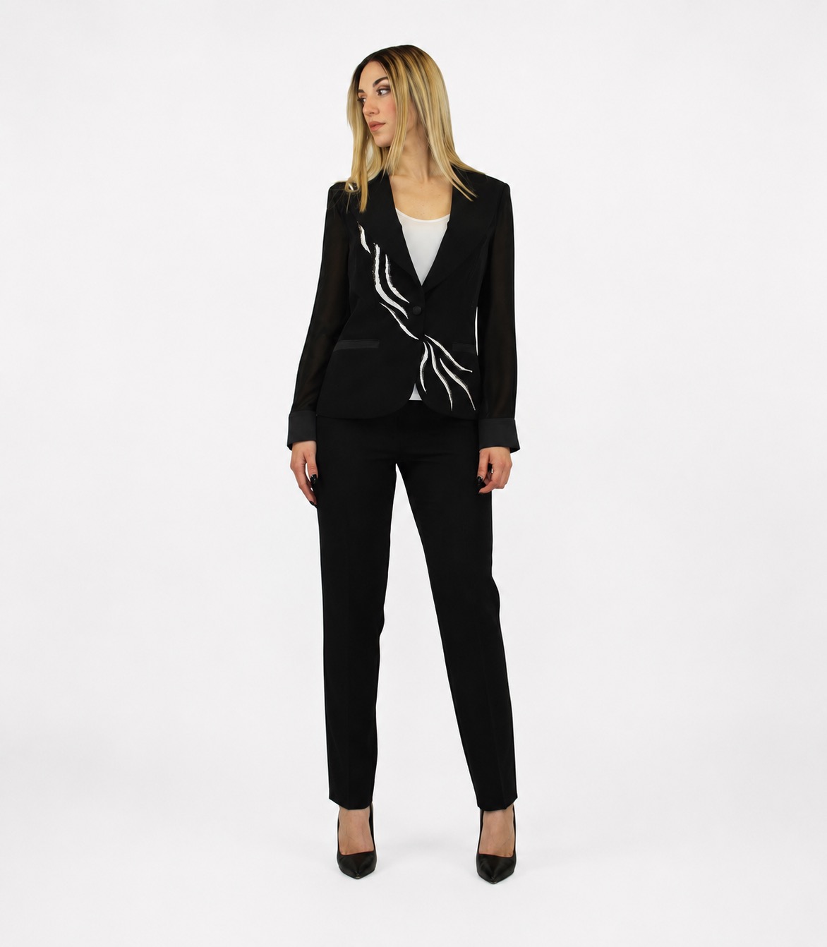 Tailleur nero - Paola Forti