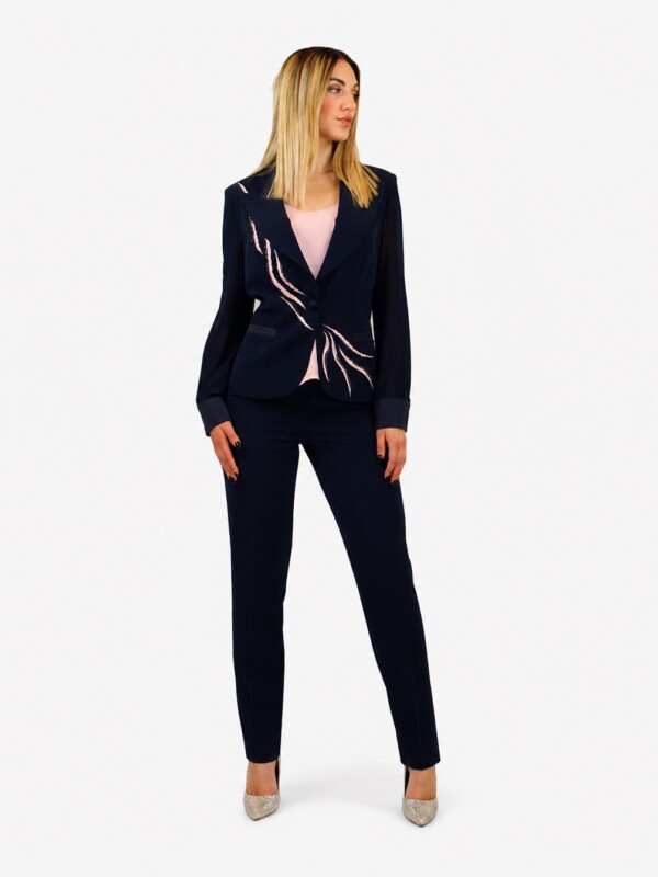 Tailleur blu - Paola Forti