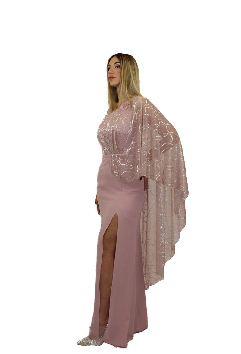 Abito lungo rosa - Paola Forti - immagine 2