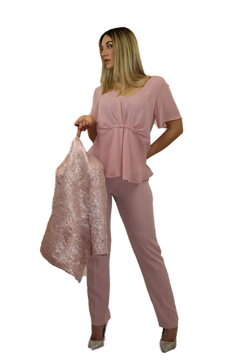 Tailleur rosa - Sharon - immagine 4