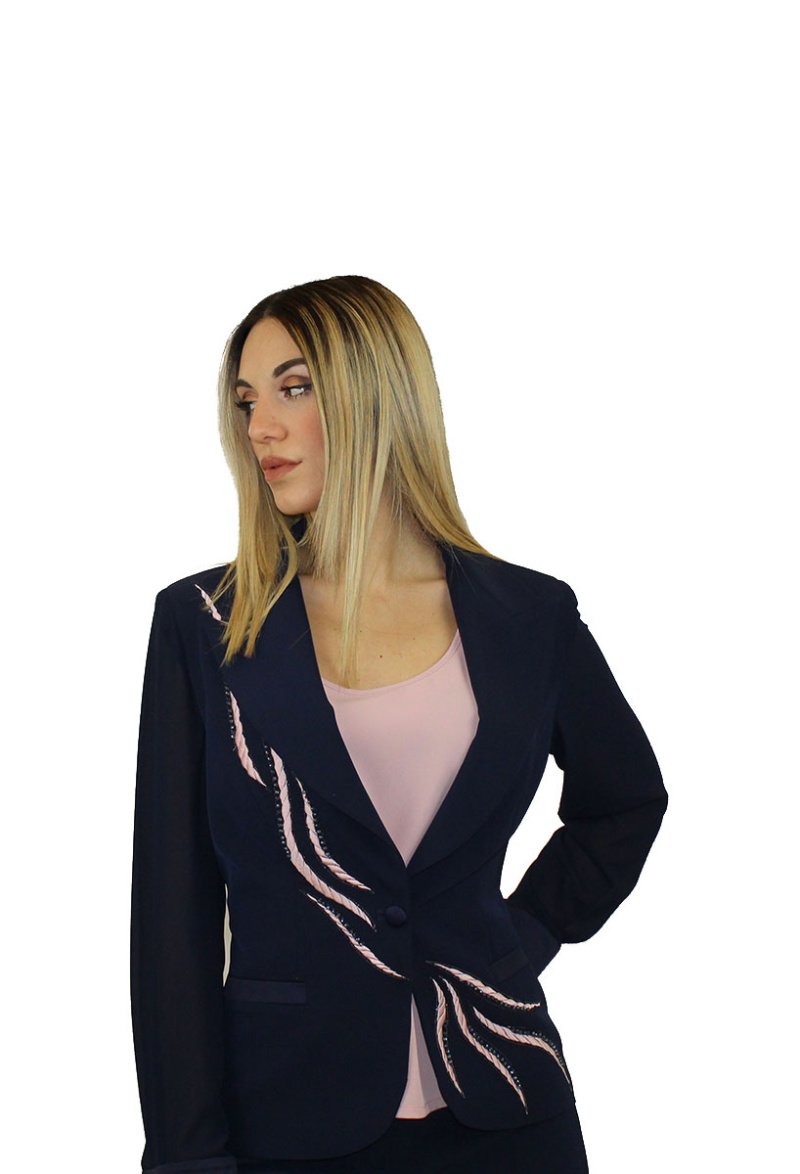 Tailleur blu - Paola Forti - immagine 3