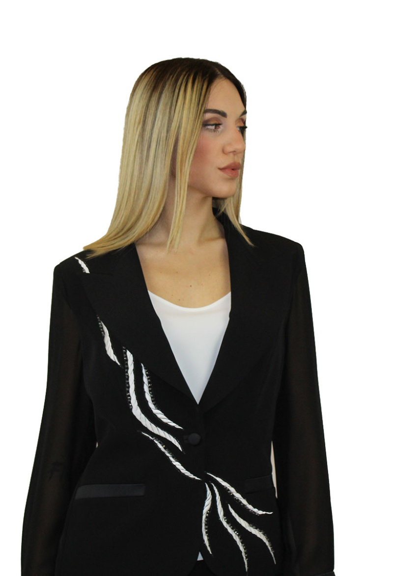 Tailleur nero - Paola Forti - immagine 3