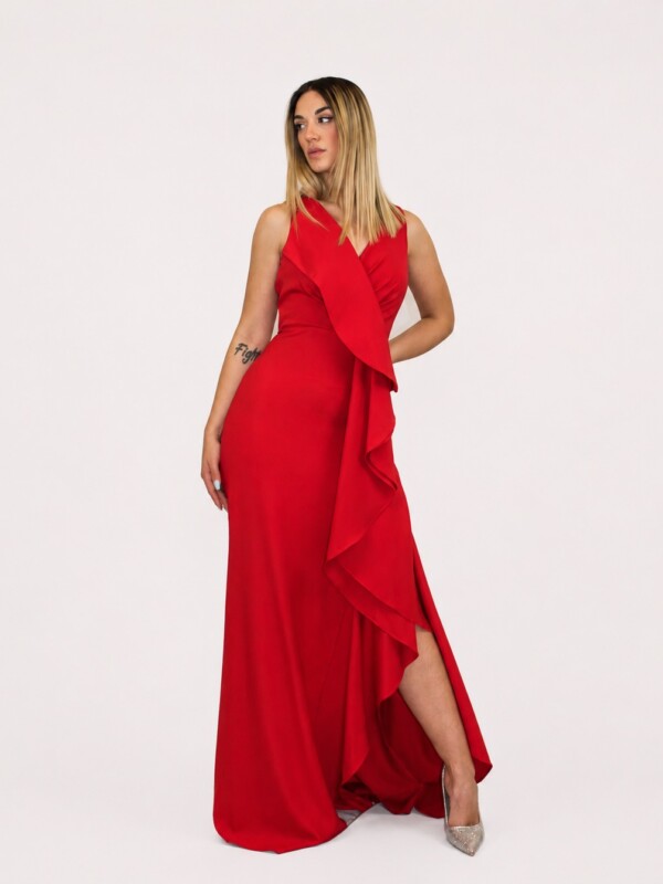Abito rosso - Elizabeth Moda