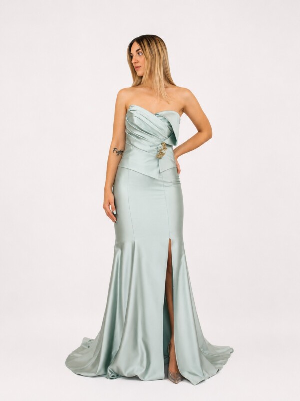 Abito lungo tiffany - Elizabeth Moda