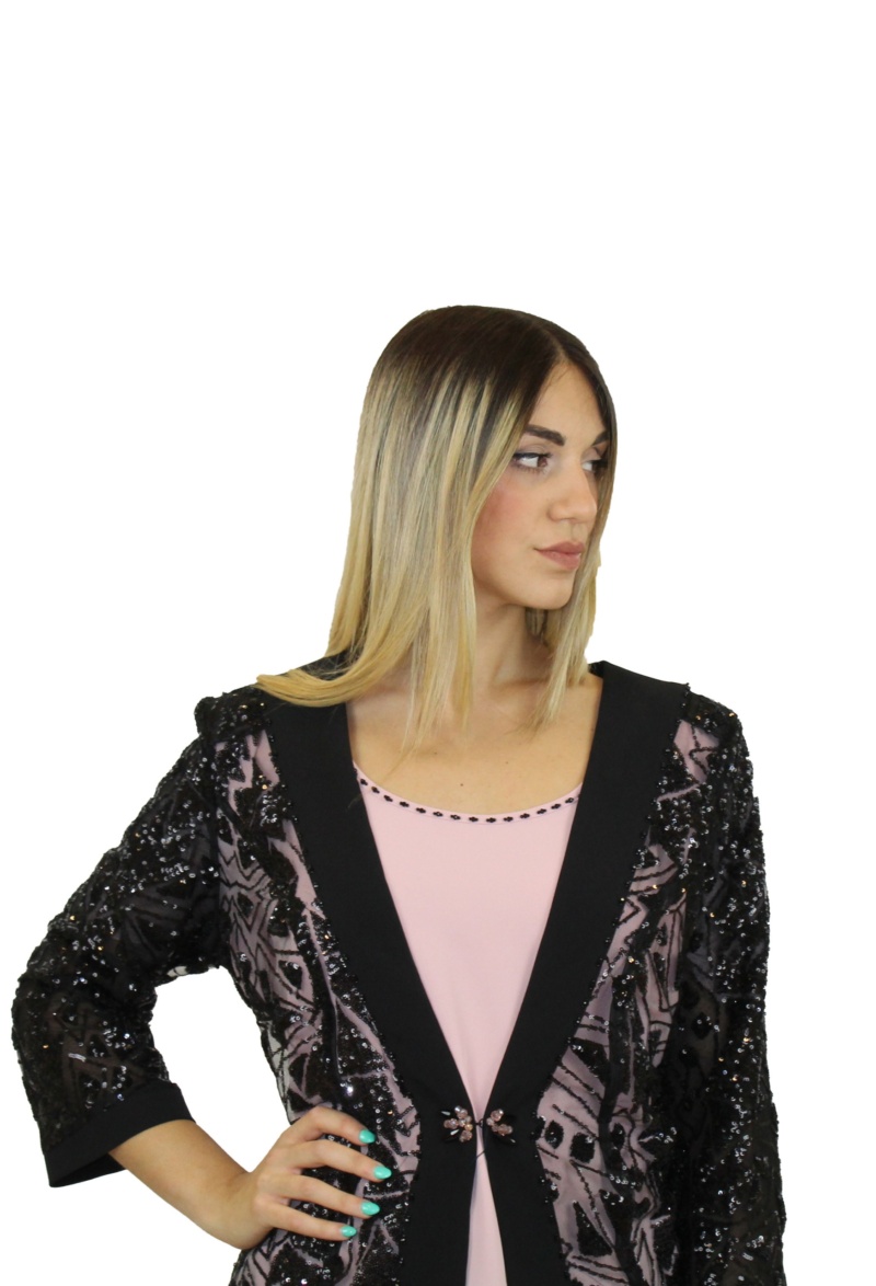 Completo tre pezzi nero- Paola Forti - immagine 2