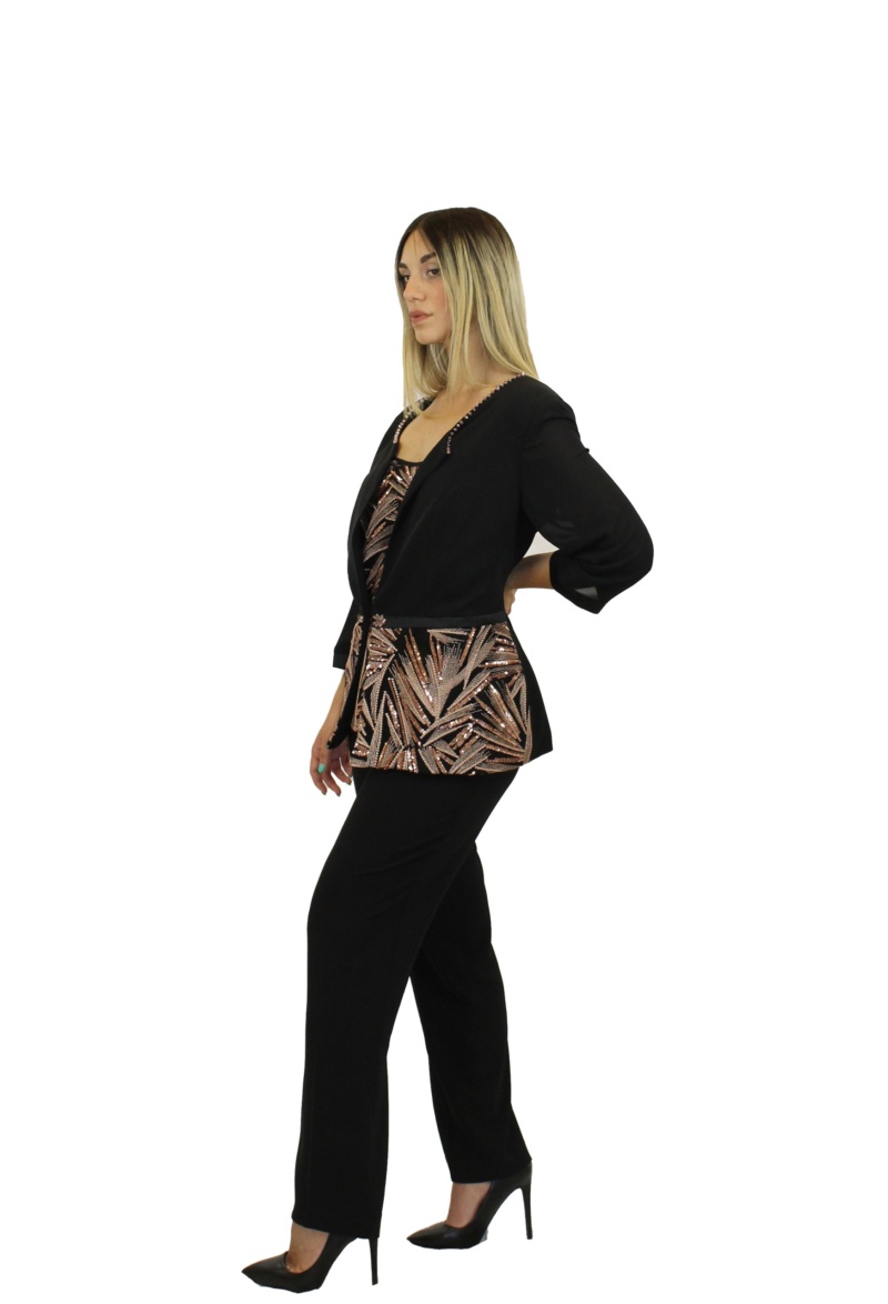 Completo 3 pezzi nero- Paola Forti - immagine 2