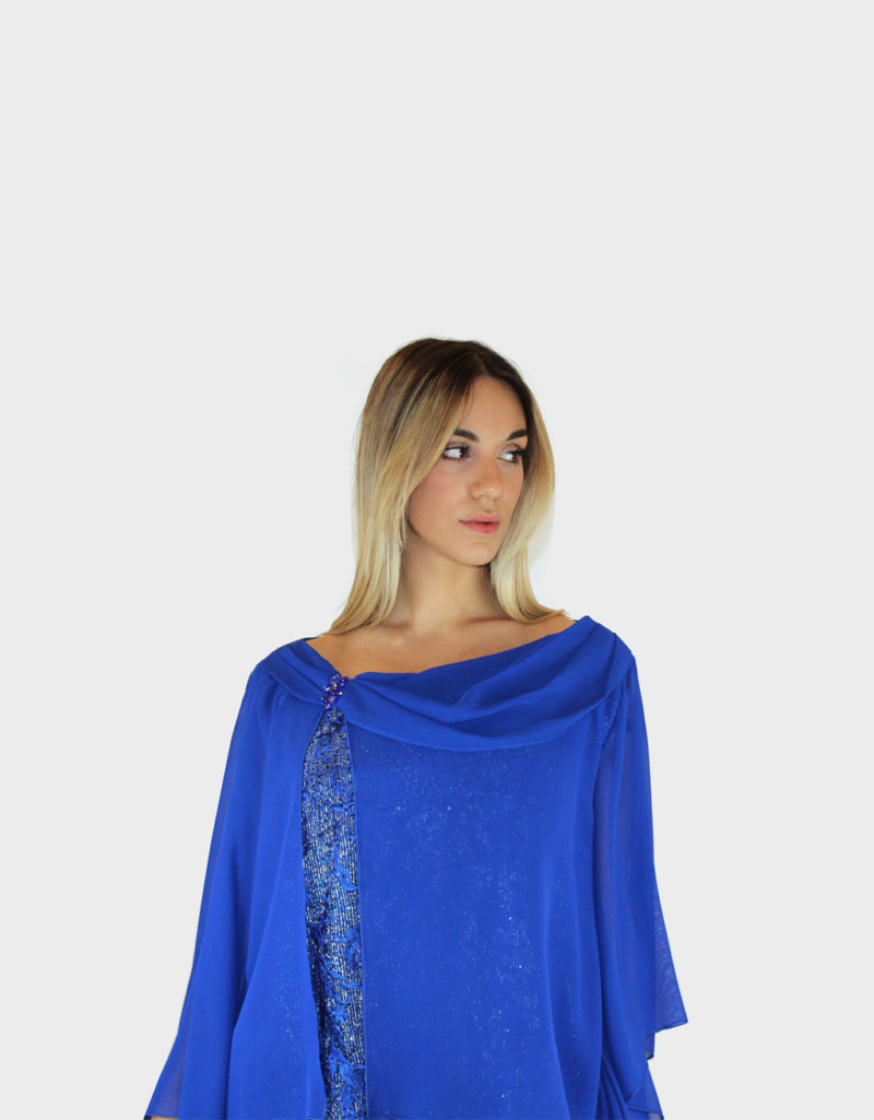 Completo blu cobalto- Paola Forti - immagine 3