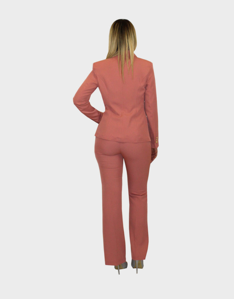 Tailleur rosa- Elizabeth Moda - immagine 4