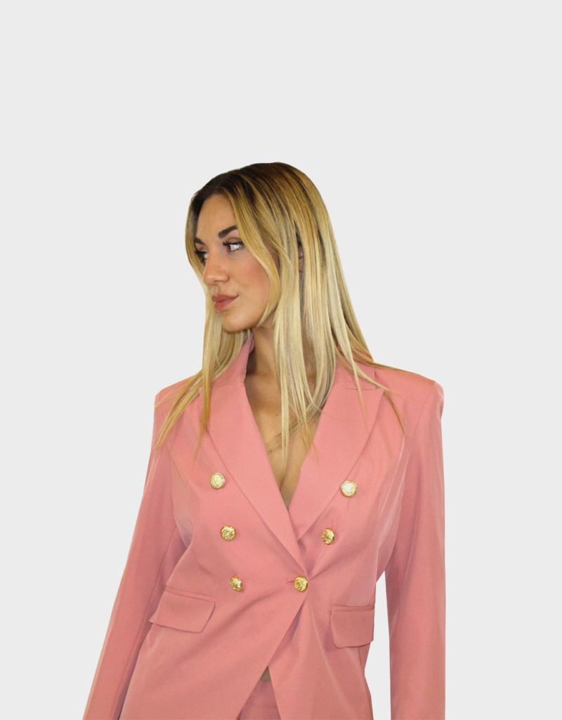 Tailleur rosa- Elizabeth Moda - immagine 2