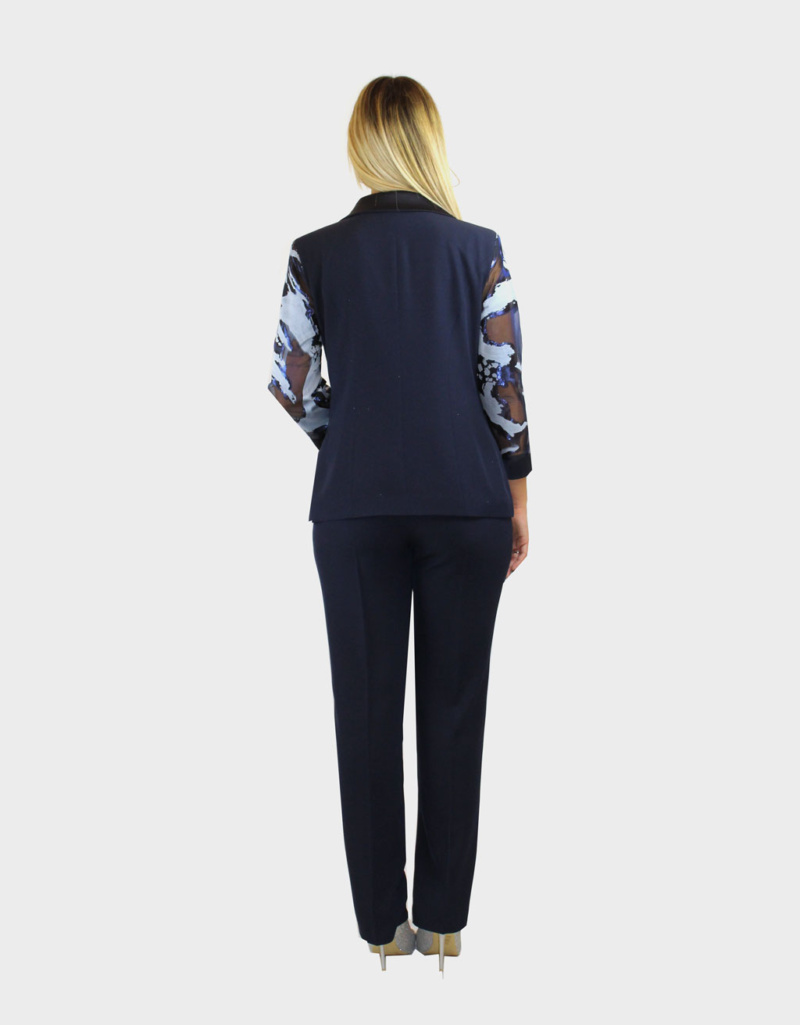 Completo 3 pezzi blu- Paola Forti - immagine 4