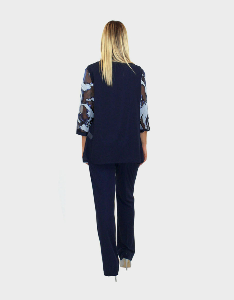 Completo 3 pezzi blu- Paola forti - immagine 4