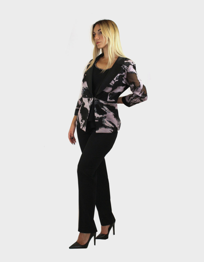 Completo 3 pezzi nero- Paola Forti - immagine 3