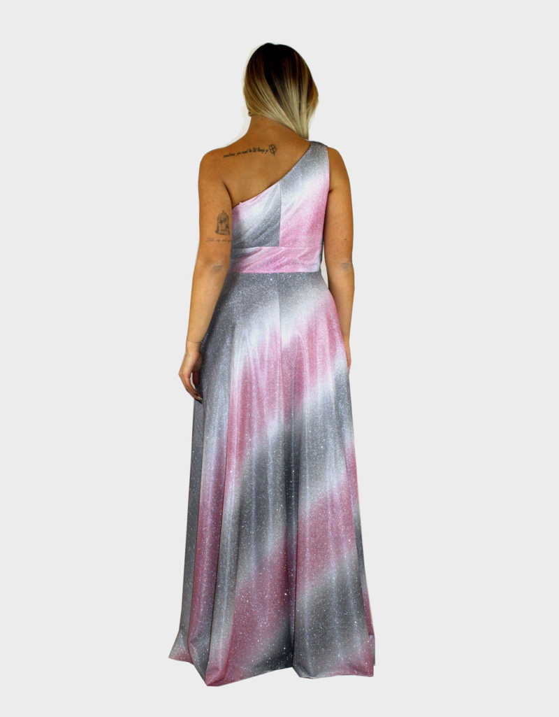 Abito sfumato rosa- Sharon - immagine 4