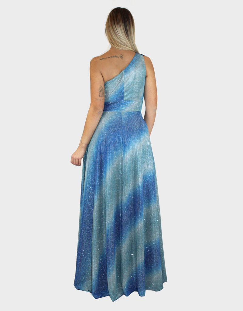 Abito sfumato blu- Sharon - immagine 4