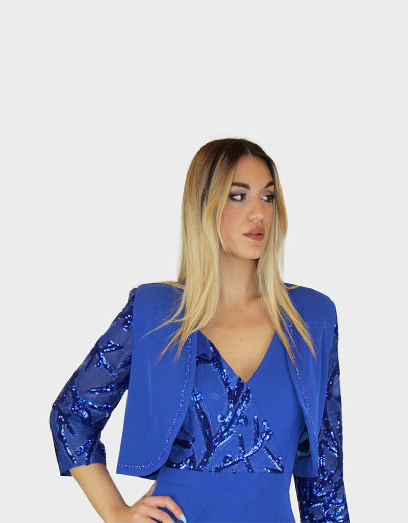 Completo 2 pezzi blu - Paola Forti - immagine 3
