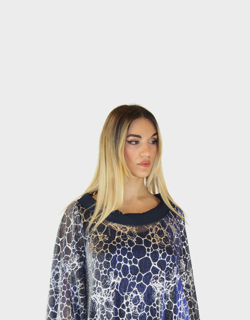 Completo 3 pezzi blu- Paola Forti - immagine 3