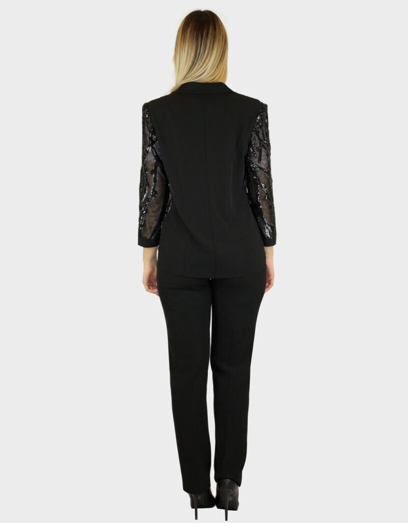 Tailleur 3 pezzi nero- Paola Forti - immagine 4