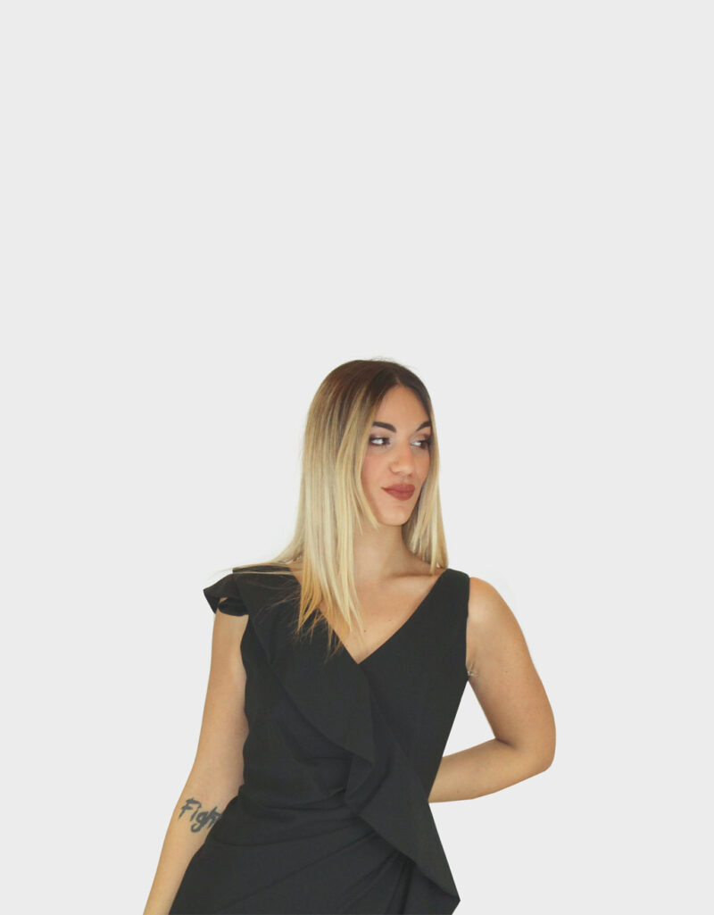 Tubino nero- Paola Forti - immagine 3