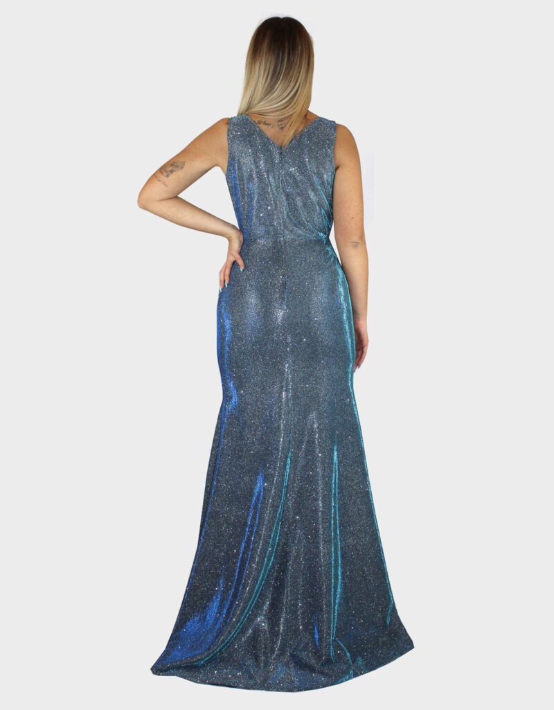 Abito lungo blu- Sharon - immagine 4