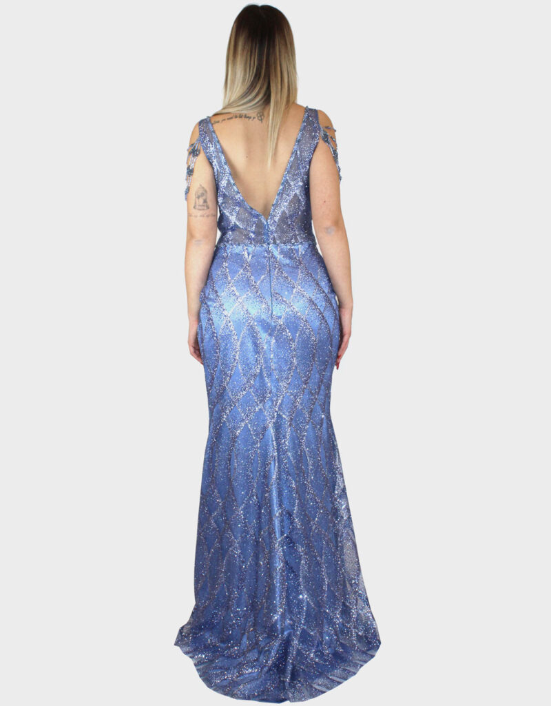 Abito lungo avion- Elizabeth Moda - immagine 4
