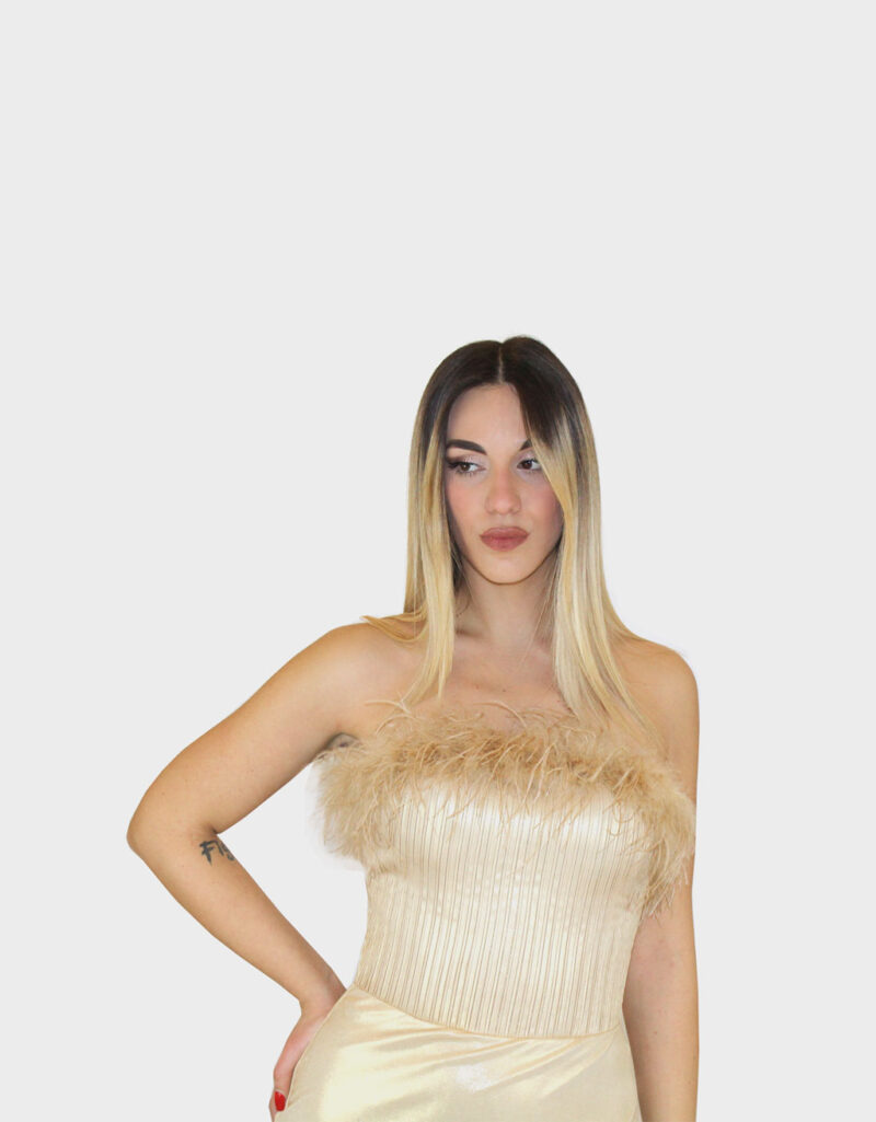 Abito placcato oro- Elizabeth Moda - immagine 3