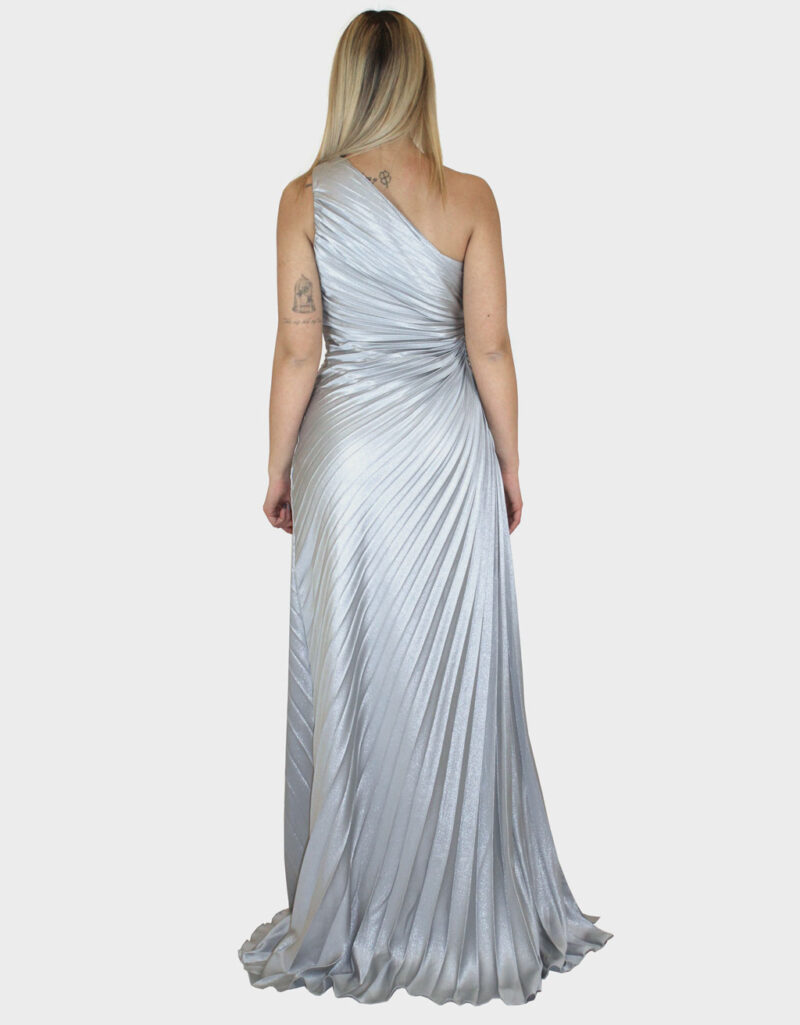 Abito lungo placcato argento- Elizabeth Moda - immagine 4