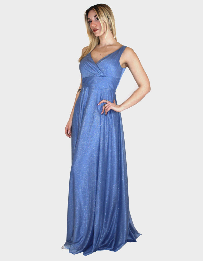 Abito lungo polvere - Elizabeth Moda - immagine 2