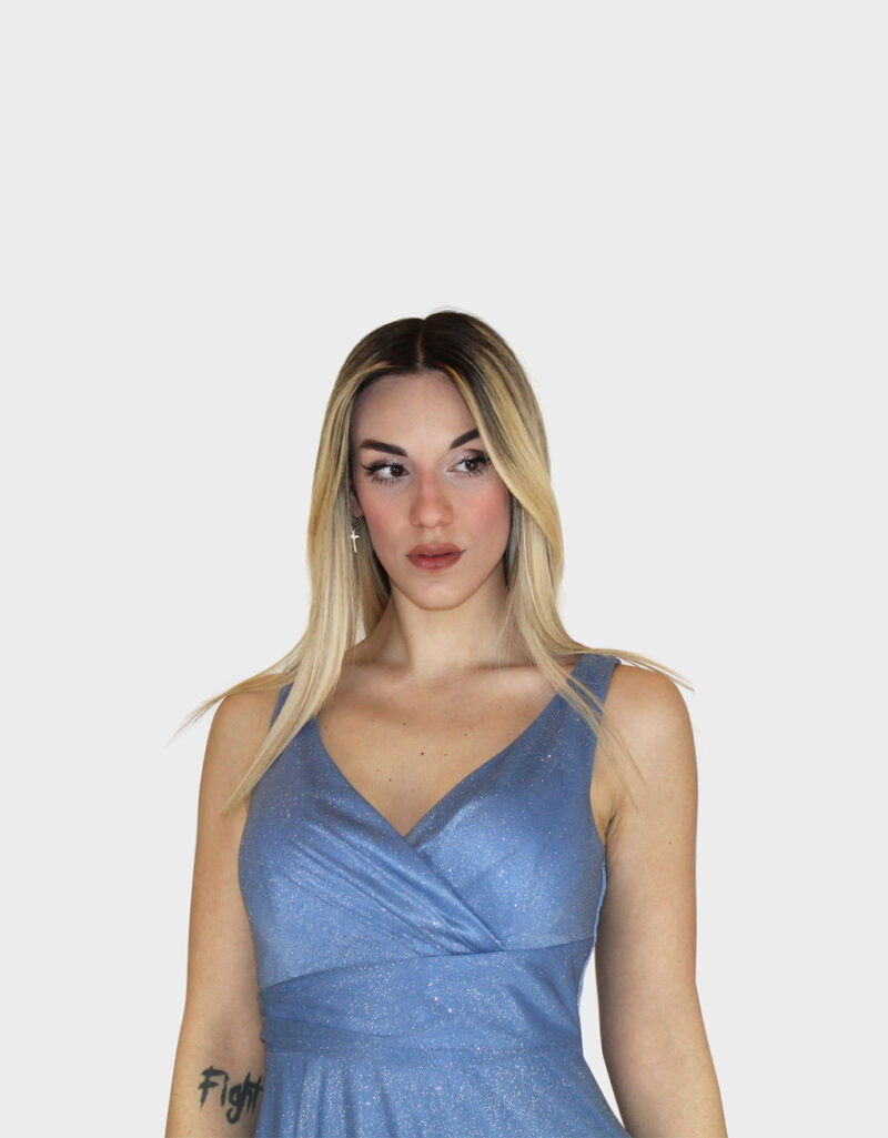 Abito lungo polvere - Elizabeth Moda - immagine 3