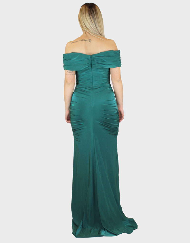 Abito lungo verde - Elizabeth Moda - immagine 4