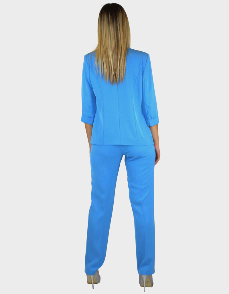 Tailleur azzurro- Paola Forti - immagine 4