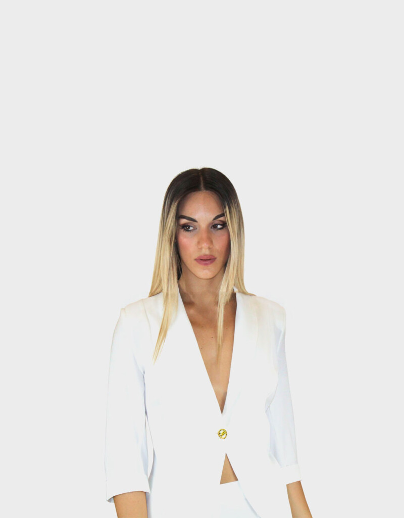 Tailleur bianco- Paola Forti - immagine 3