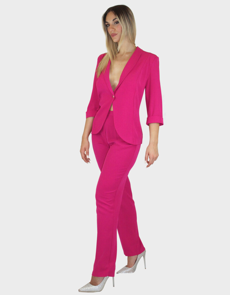 Tailleur fucsia- Paola Forti - immagine 2