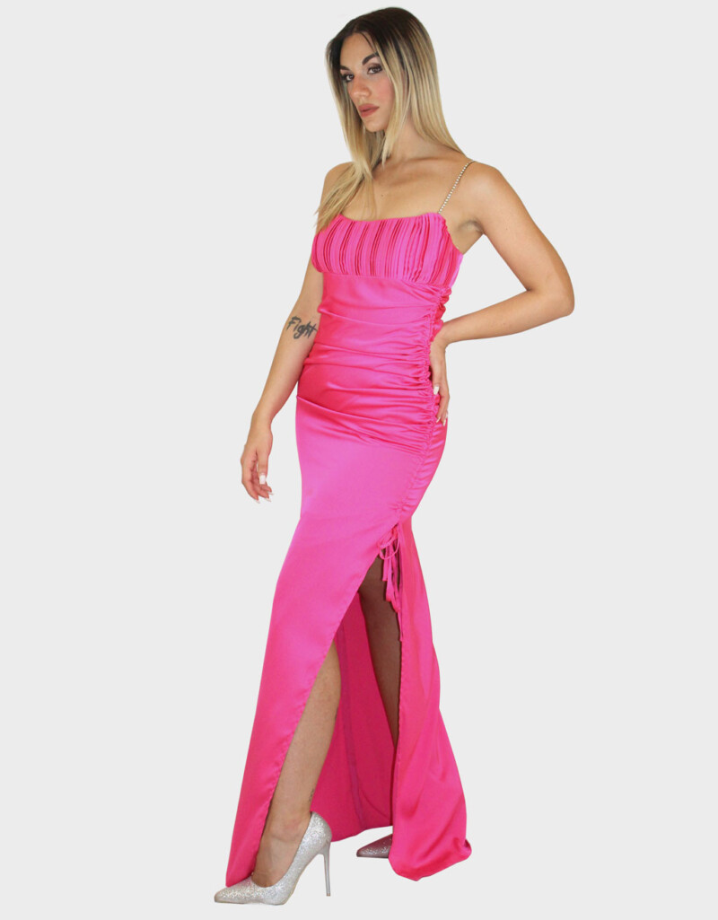 Abito a sirena fucsia- Ludovica Hassler - immagine 2