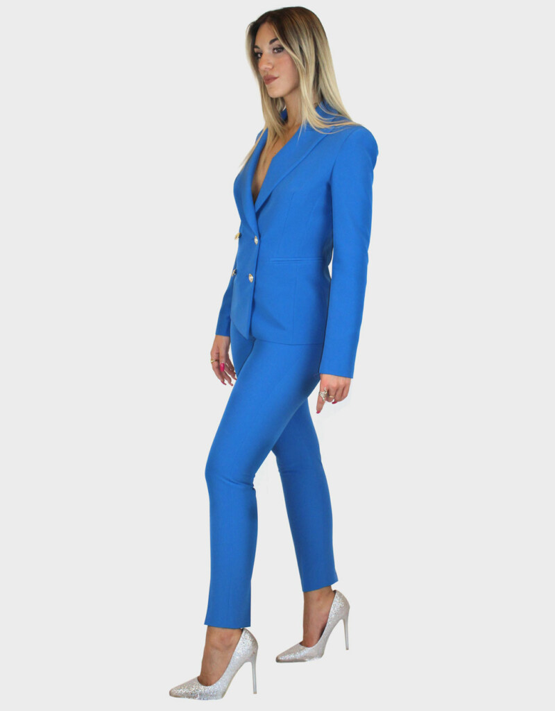 Tailleur azzurro- Elizabeth Moda - immagine 2