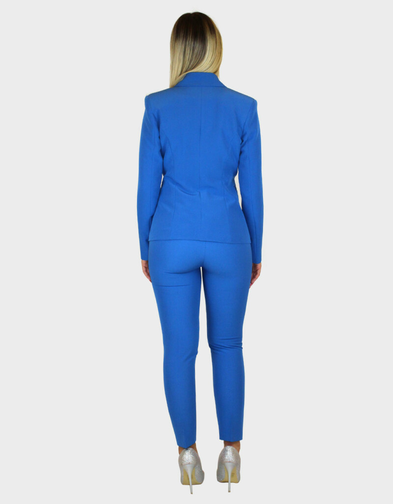 Tailleur azzurro- Elizabeth Moda - immagine 4