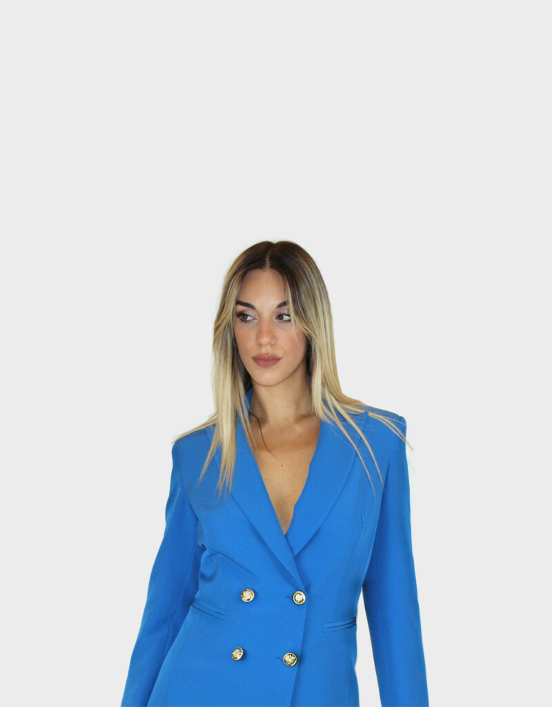 Tailleur azzurro- Elizabeth Moda - immagine 3