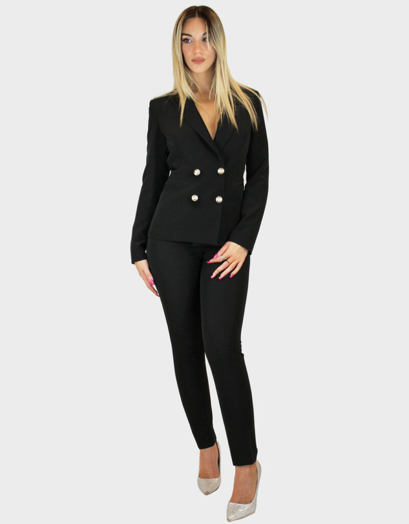 Tailleur nero- Elizabeth Moda