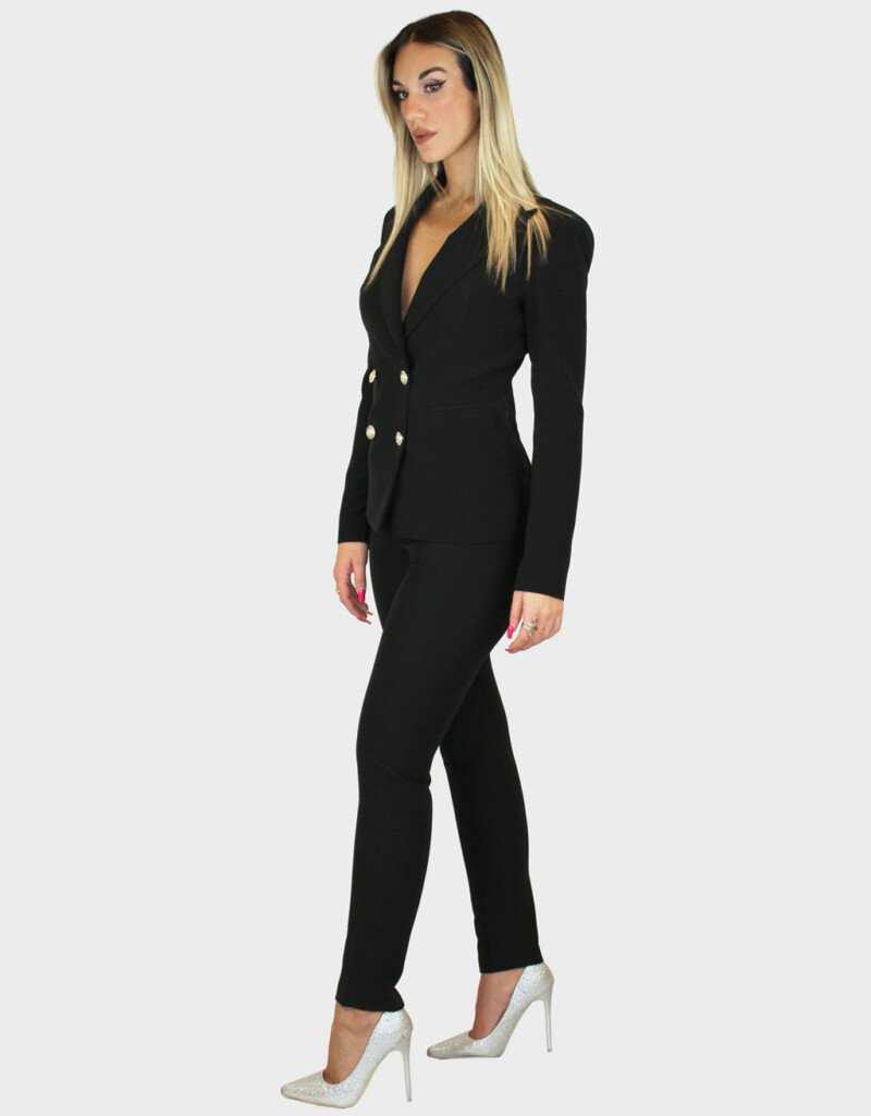 Tailleur nero- Elizabeth Moda - immagine 2